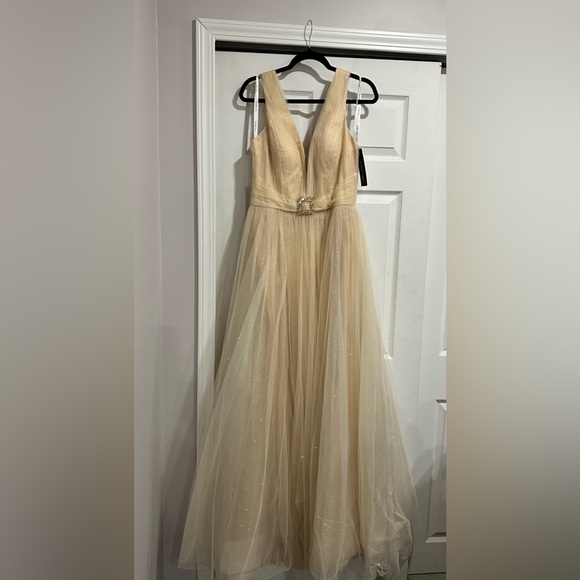 Tulle A-Line Ball Gown - Picture 7 of 16